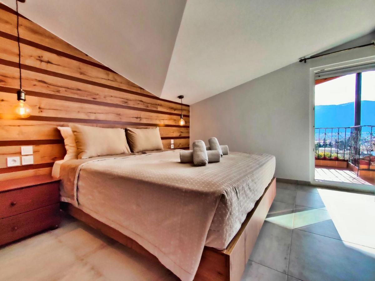 Meteora View Penthouse Apartment Kalambaka Bagian luar foto