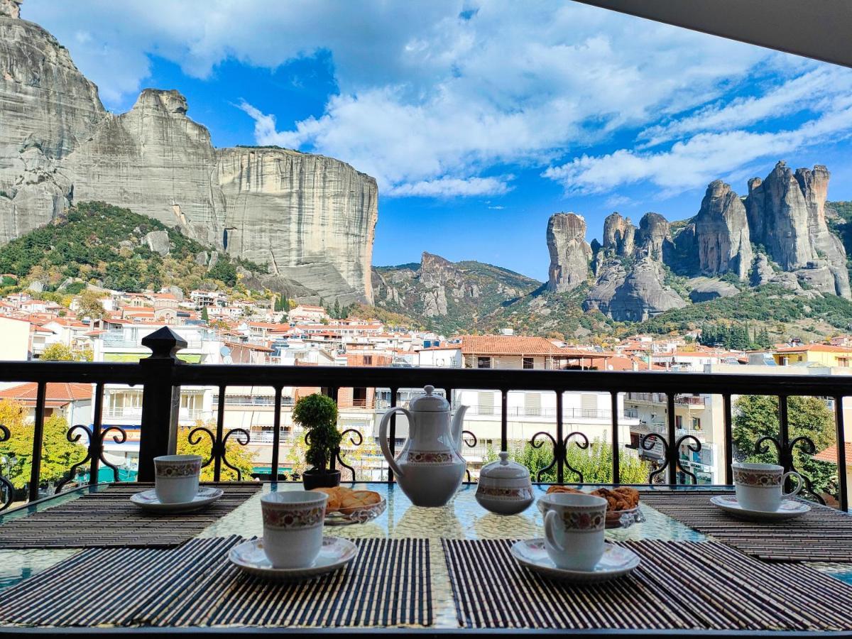 Meteora View Penthouse Apartment Kalambaka Bagian luar foto